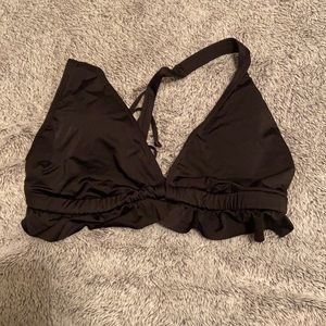 Black aerie bikini top